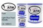 Preview: Ford, Light Blue Pearl Metallic, LN / M8816: 1L Lackdose + 1L Klarlack + 500ml Härter - Set, von ATW Autoteile West.
